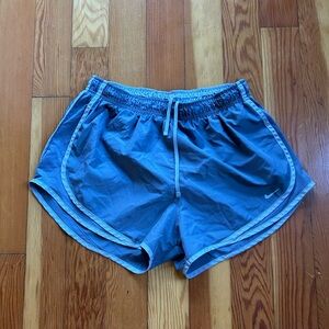 Women's Blue Nike Running Shorts